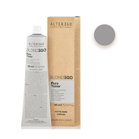 Vopsea De Par Permanentă  Cu Amoniac  Blond Special  AlterEgo Blondego Pure Diamond  - Deschidere Perfectă