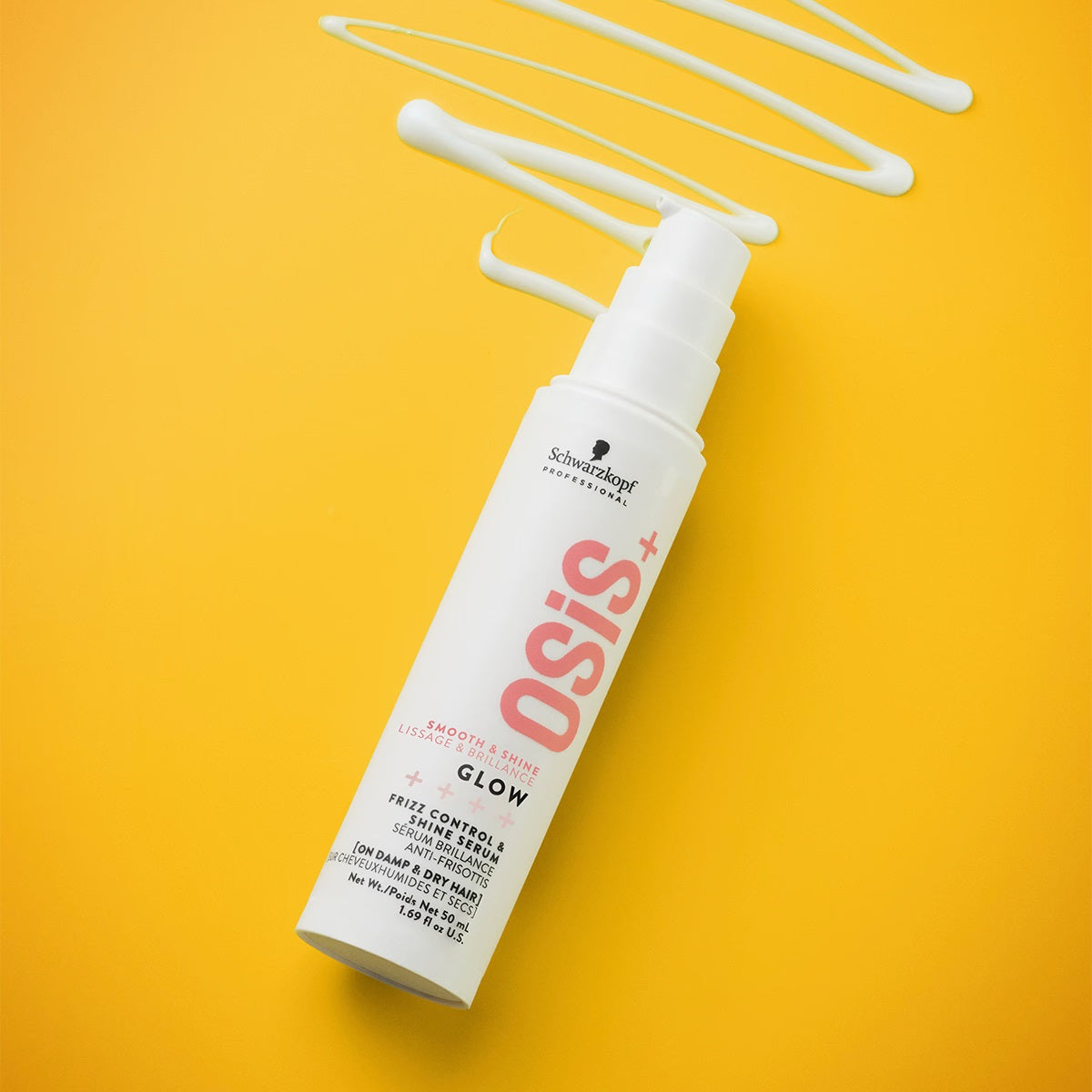 Ser Hidratant, Anti-Frizz Pentru Luciu Fără Siliconi Schwarzkopf Professional Osis  Glow 50ml