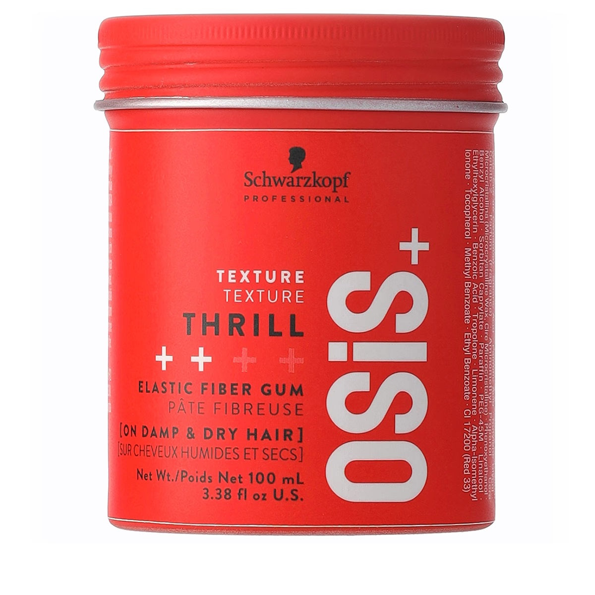 Ceară-Cremă Cu Fixare Flexibilă Schwarzkopf Professional Osis Thrill Elastic Fiber Gum 100ml