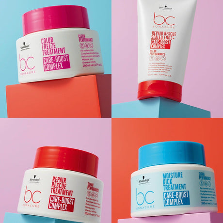 Schwarzkopf Professional Bonacure Color Freeze Silver Treatment 500ml – Mască Profesională Anti-Galben pentru Păr Blond, Gri sau Alb, cu Tehnologie pH 4.5 și Fixare Intensă a Culorii