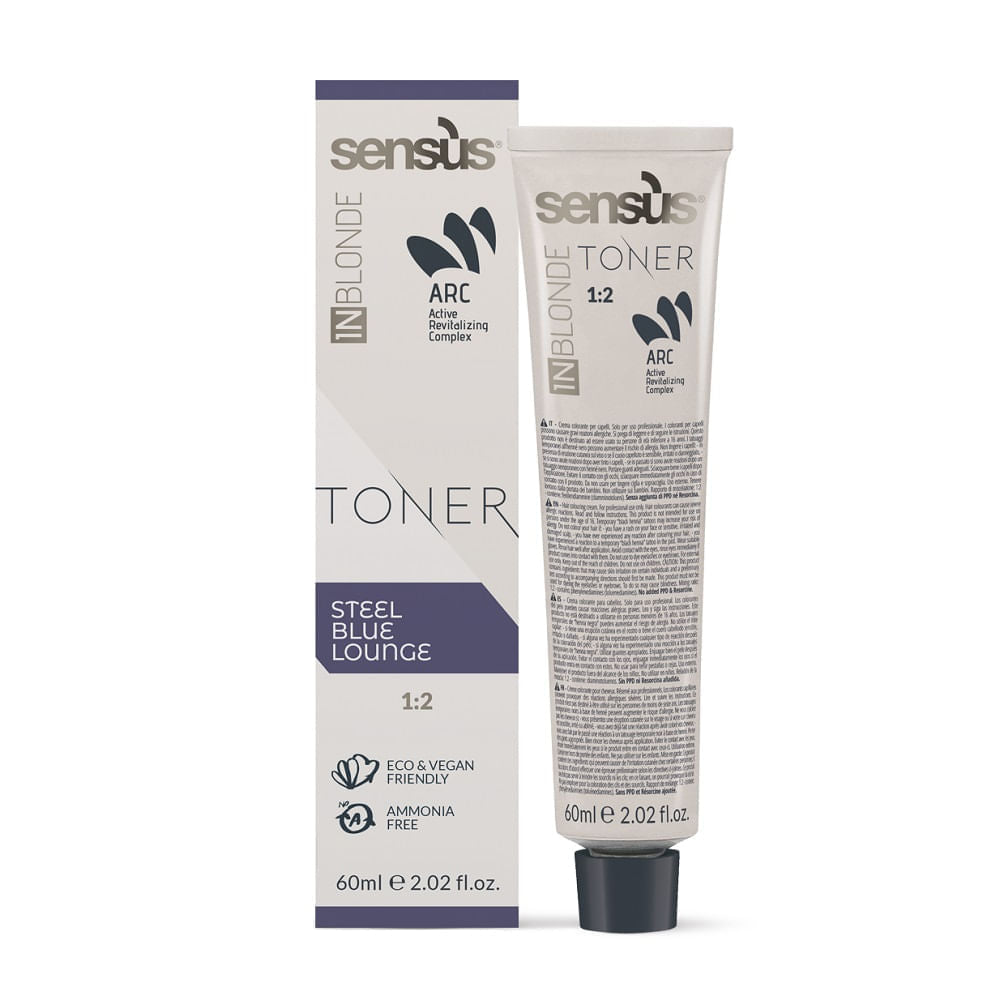 Vopsea De Păr Demi-Permanentă Fără Amoniac Sensus InBlonde Toner 60ml