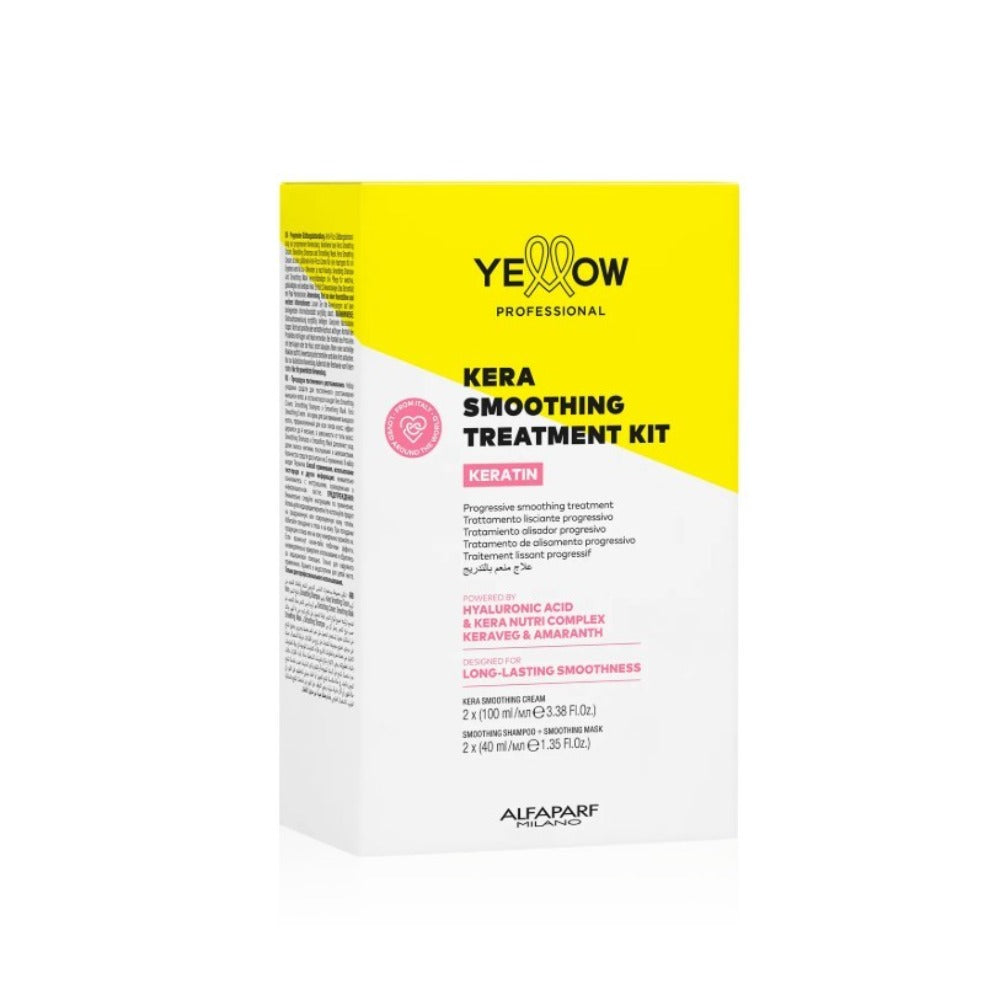Yellow Kera Smoothing Tratament Kit 2x100ml + 2x40ml