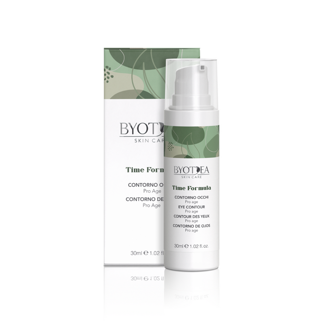 Cremă pentru Conturul Ochilor cu Efect Anti-Rid Byotea Time Formula 30ml - Ten