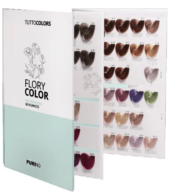 Puring Flory Color Catalog Culori 68nuante