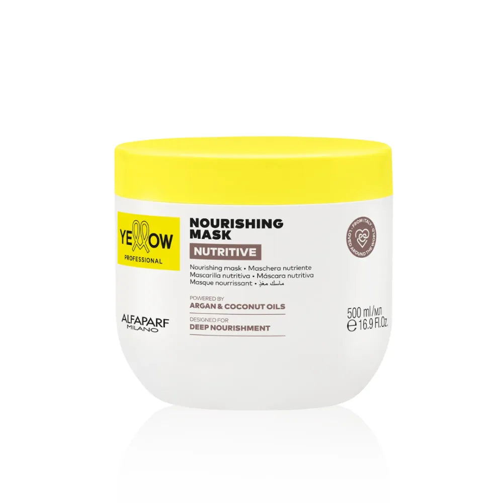 Yellow Nutritive Mască Hrănitoare Intensă cu Argan pentru Păr Uscat