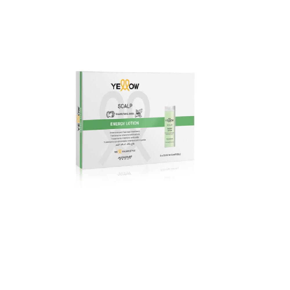 Yellow Scalp Energy Loțiune Tratament Intensiv Anti-Cădere 6x13ml