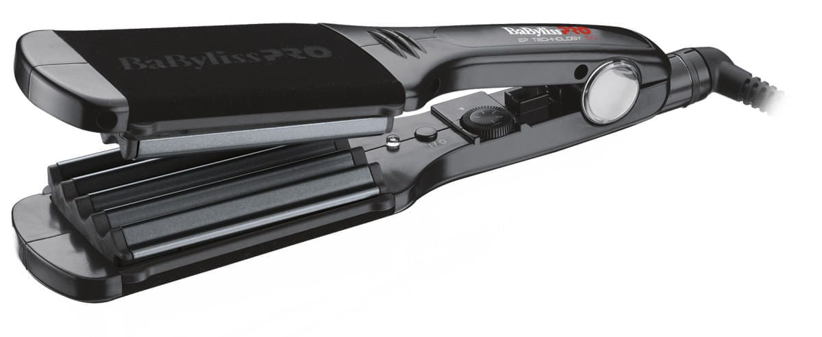 Placă Profesională De Creponat Părul BabylissPro Dial-a-Heat Crimping Iron 60mm