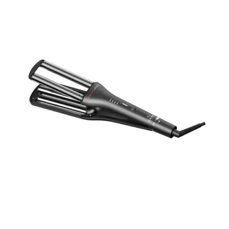 GA.MA Salon Silk Waves Placă de Ondulat cu Plăci Ceramice, Temperatură Reglabilă 160–220°C, Pentru Onduleuri Moi, Strălucitoare și Coafuri cu Volum