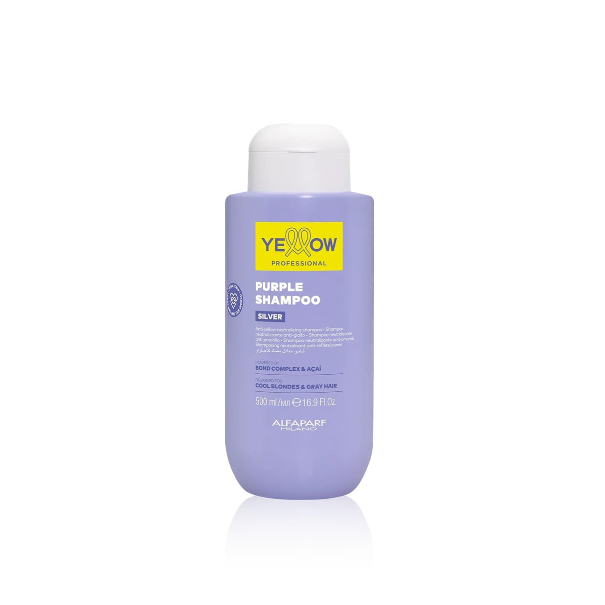 Yellow Silver Șampon Anti-Îngălbenire pentru Blond, Gri și Argintiu