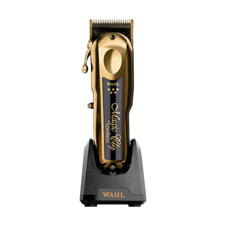 Masina De Tuns Profesionala Wahl Magic Clip 5* Gold Cordless Cu Manevrabilitate Maxima Fara Fir CU AMBALAJ DETERIORAT