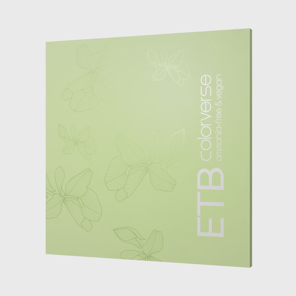 ETB Hair Professional – Catalog Culori pentru Vopsea Fără Amoniac, 70 de Nuanțe