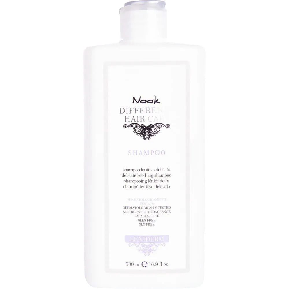 Șampon calmant Nook Difference Hair Care Leniderm Delicate Soothing