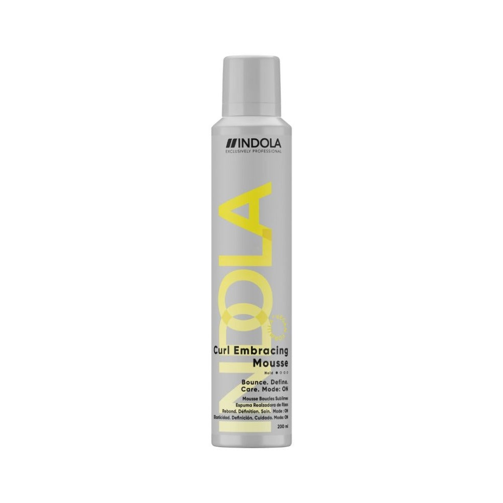Indola Curl Embracing Mousse – Spumă pentru definirea buclelor 200ml
